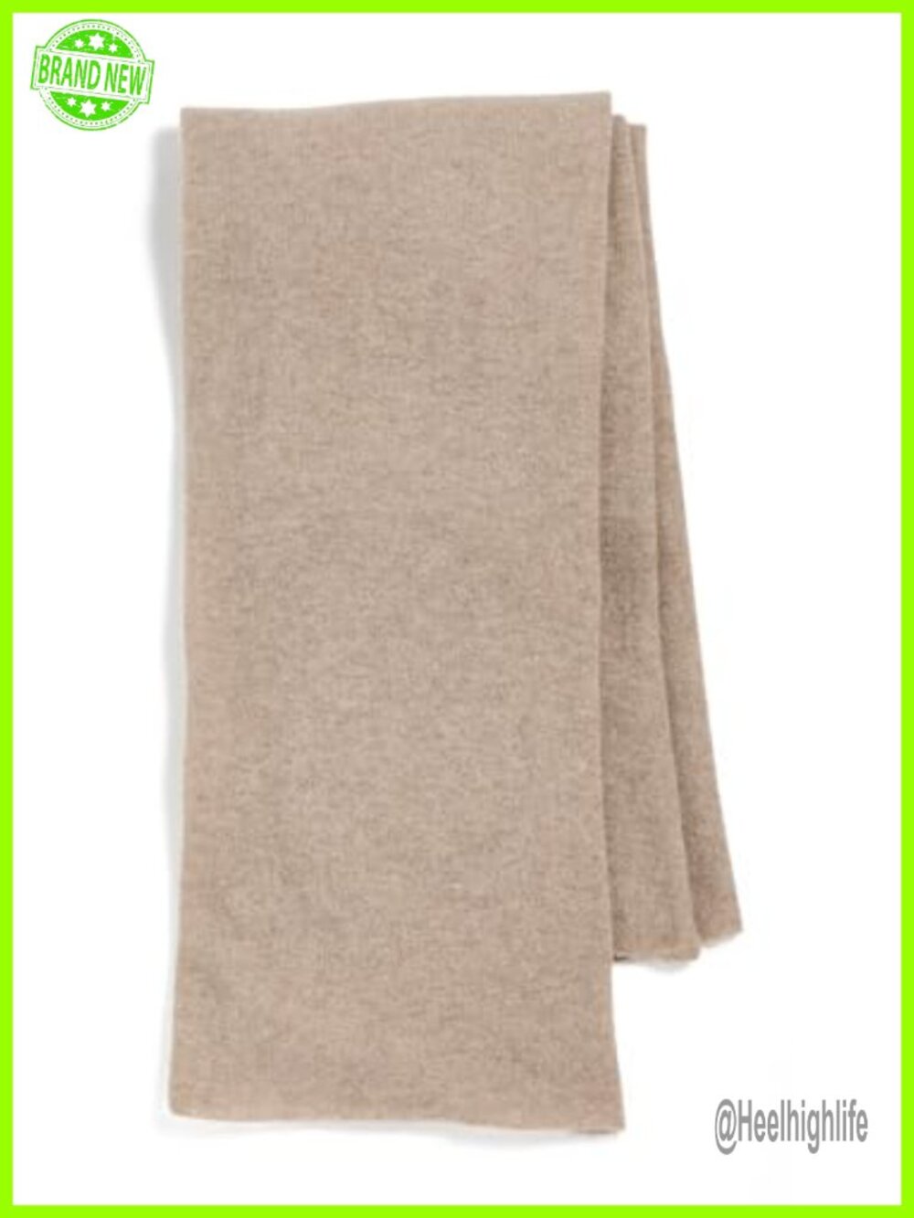100% Cashmere Travel Wrap Scarf Lightweight Oversized